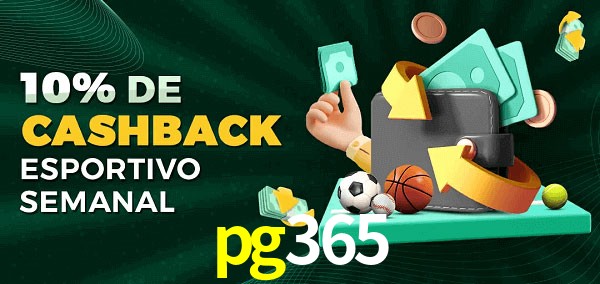 10% de bônus de cashback na pg365